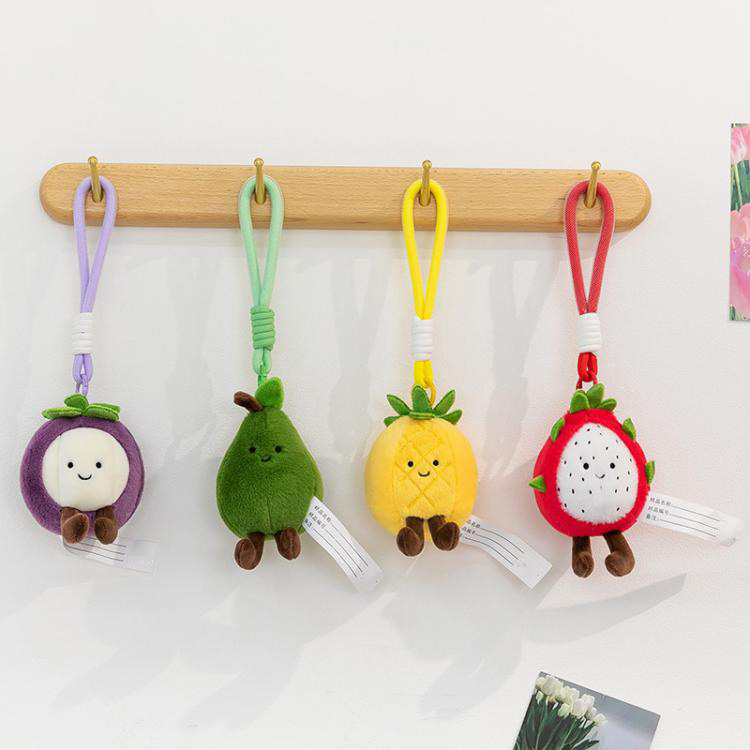 Non-shedding Fruit Pendant Plush Toy