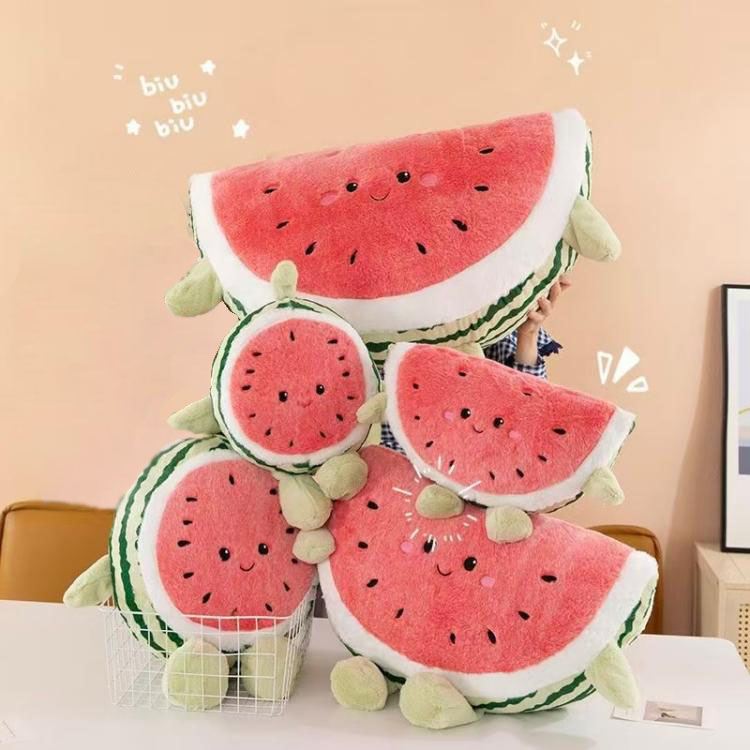 Vattenmelon plyschleksak med lemmar